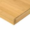 Estante De Pared | Estante Flotante | Repisa De Pared De Bambú 60x20x4 Cm Cfw759310