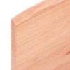 Estante De Pared | Estante Flotante | Repisa De Pared Madera De Roble Tratada Marrón Claro 40x10x2cm Cfw759325