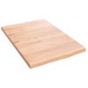 Estante De Pared | Estante Flotante | Repisa De Pared Madera De Roble Tratada Marrón Claro 40x60x2cm Cfw759334