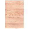 Estante De Pared | Estante Flotante | Repisa De Pared Madera De Roble Tratada Marrón Claro 40x60x2cm Cfw759334