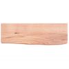 Estante De Pared | Estante Flotante | Repisa De Pared Madera De Roble Tratada Marrón Claro 60x20x6cm Cfw759340