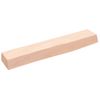 Estante De Pared | Estante Flotante | Repisa De Pared Madera Maciza De Roble Sin Tratar 60x10x6 Cm Cfw759387