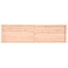 Estante De Pared | Estante Flotante | Repisa De Pared Madera Maciza Roble Sin Tratar 180x50x(2-4) Cm Cfw759442