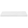 Pack 2 Uds Estante De Pared | Estante Flotante | Repisa De Pared Mdf Blanco Brillo 60x23,5x3,8cm Cfw759655