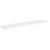 Pack 4 Uds Estante De Pared | Estante Flotante | Repisa De Pared Mdf Blanco 120x23,5x3,8 Cm Cfw759669