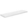 Estante De Pared | Estante Flotante | Repisa De Pared Blanco Brillante Mdf 90x23,5x3,8 Cm Cfw759695