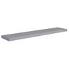 Estante De Pared | Estante Flotante | Repisa De Pared Mdf Gris 120x23,5x3,8 Cm Cfw759719