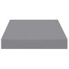 Estante De Pared | Estante Flotante | Repisa De Pared Mdf Gris 23x23,5x3,8 Cm Cfw759720