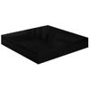 Estante De Pared | Estante Flotante | Repisa De Pared Negro Brillante Mdf 23x23,5x3,8 Cm Cfw759752