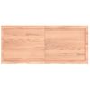 Estante Pared | Estante Flotante | Repisa De Pared Madera Roble Tratada Marrón Claro 140x60x(2-6) Cm Cfw759850