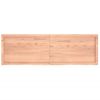 Estante Pared | Estante Flotante | Repisa De Pared Madera Roble Tratada Marrón Claro 160x50x(2-6) Cm Cfw759856