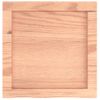 Estante Pared | Estante Flotante | Repisa De Pared Madera Roble Tratada Marrón Claro 40x40x(2-4) Cm Cfw759885