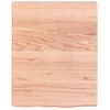 Estante Pared | Estante Flotante | Repisa De Pared Madera Roble Tratada Marrón Claro 40x50x(2-4) Cm Cfw759887