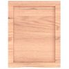 Estante Pared | Estante Flotante | Repisa De Pared Madera Roble Tratada Marrón Claro 40x50x(2-4) Cm Cfw759887