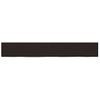 Estante Pared | Estante Flotante | Repisa De Pared Madera Roble Tratada Marrón Oscuro 200x30x(2-4)cm Cfw759947