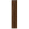 Estantería De Pared | Estante Flotante | Repisa De Pared Madera Ingeniería Roble Marrón 90x16x78 Cm Cfw760796