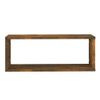 6 Uds Estantes Cúbicos De Pared | Estante Flotante | Repisa De Pared Madera Roble Ahumado 60x15x23cm Cfw761847