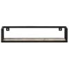 Pack 2 Uds Estantes De Pared | Estante Flotante | Repisa De Pared 80 Cm Madera Maciza Reciclada Cfw761899