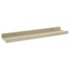 Pack 2 Uds Estantes De Pared | Estante Flotante | Repisa De Pared Blanco Y Roble Sonoma 40x9x3 Cm Cfw761912