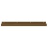 Pack 2 Uds Estantes De Pared | Estante Flotante | Repisa De Pared Madera De Pino Marrón Miel 110x12x9 Cm Cfw761945