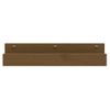 Pack 2 Uds Estantes De Pared | Estante Flotante | Repisa De Pared Madera De Pino Marrón Miel 50x12x9 Cm Cfw761947