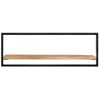 Pack 2 Uds Estantes De Pared | Estante Flotante | Repisa De Pared Madera Maciza Acacia 100x24x35 Cm Cfw761954