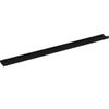 Pack 2 Uds Estantes De Pared | Estante Flotante | Repisa De Pared Negro 115x9x3 Cm Cfw761985