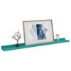 Pack 4 Uds Estantes De Pared | Estante Flotante | Repisa De Pared Azul 80x9x3 Cm Cfw762006