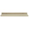 Pack 4 Uds Estantes De Pared | Estante Flotante | Repisa De Pared Blanco Y Roble Sonoma 40x9x3 Cm Cfw762025