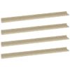 Pack 4 Uds Estantes De Pared | Estante Flotante | Repisa De Pared Roble Sonoma 100x9x3 Cm Cfw762043