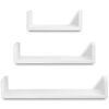 6 Uds Estantes De Pared | Estante Flotante | Repisa De Pared Blanco Cfw762047