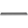 Pack 4 Uds Estantes De Pared | Estante Flotante | Repisa De Pared Loggia Gris Mdf 80x15x4 Cm Cfw762114