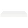 Pack 2 Uds Estantes De Pared | Estante Flotante | Repisa De Pared Mdf Blanco 40x23x3,8 Cm Cfw762170