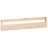 Pack 2 Uds Estantes Para Zapatos De Pared | Estante Flotante | Repisa De Pared Madera De Pino 110x9x23 Cm Cfw762272