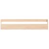 Pack 2 Uds Estantes Para Zapatos De Pared | Estante Flotante | Repisa De Pared Madera De Pino 110x9x23 Cm Cfw762272