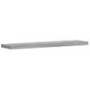 Pack 2 Uds Estantes Pared | Estante Flotante | Repisa De Pared Madera Ingeniería Gris Sonoma 40x10x1,5 Cm Cfw762279