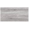 Pack 4 Uds Estantes Pared | Estante Flotante | Repisa De Pared Madera Ingeniería Gris Sonoma 40x20x1,5 Cm Cfw762299