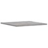 Pack 4 Uds Estantes Pared | Estante Flotante | Repisa De Pared Madera Ingeniería Gris Sonoma 40x40x1,5 Cm Cfw762301