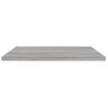 Pack 4 Uds Estantes Pared | Estante Flotante | Repisa De Pared Madera Ingeniería Gris Sonoma 40x50x1,5 Cm Cfw762302