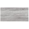 Pack 4 Uds Estantes Pared | Estante Flotante | Repisa De Pared Madera Ingeniería Gris Sonoma 60x20x1,5 Cm Cfw762304