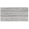 Pack 4 Uds Estantes Pared | Estante Flotante | Repisa De Pared Madera Ingeniería Gris Sonoma 60x30x1,5 Cm Cfw762305