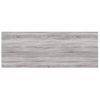 Pack 4 Uds Estantes Pared | Estante Flotante | Repisa De Pared Madera Ingeniería Gris Sonoma 80x30x1,5 Cm Cfw762310