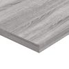 Pack 4 Uds Estantes Pared | Estante Flotante | Repisa De Pared Madera Ingeniería Gris Sonoma 80x30x1,5 Cm Cfw762310