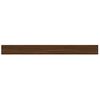 Pack 4 Uds Estantes Pared | Estante Flotante | Repisa De Pared Madera Ingeniería Marrón 100x10x1,5 Cm Cfw762313