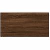 Estantes Pared | Estante Flotante | Repisa De Pared 8 Uds Madera Ingeniería Roble Marrón 40x20x1,5 Cm Cfw762353