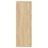 Estantes Pared | Estante Flotante | Repisa De Pared Madera Contrachapada Color Roble 104x20x58,5 Cm Cfw762372