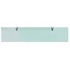 Estante Pared | Estante Flotante | Repisa De Pared De Cristal 90x20 Cm 8 Mm Cfw759633