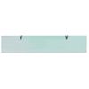 Pack 2 Uds Estantes Pared | Estante Flotante | Repisa De Pareds Vidrio 8 Mm 100x20 Cm Cfw762129