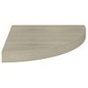 Pack 4 Uds Estantes Pared | Estante Flotante | Repisa De Pareds De Esquina Mdf Roble 35x35x3,8 Cm Cfw762168