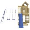 Parque Infantil | Área De Juegos De Exterior Madera De Pino Impregnada Cfw782828